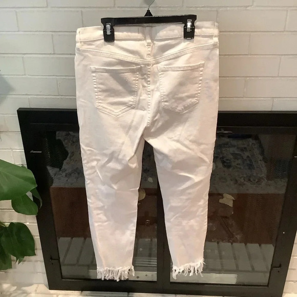 #50 Free People Distressed Jeans Size 29 - Picture 6 of 7